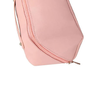 Large Capacity Leather Travel Makeup Pouch with Reusable Zipper Closure Custom Logo Cosmetic Organizer <b>Storage</b> <b>Toiletries</b> Bag - Product Image 6