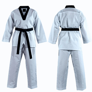 Combinaison de karaté de qualité supérieure, uniforme léger en coton pour l'entraînement aux arts martiaux, pour hommes, femmes et enfants - Product Image 3