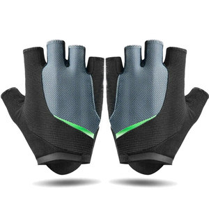 Gants de cyclisme personnalisés, respirants, sans doigts, avec rembourrage en gel sur la paume, pour VTT - Product Image 5