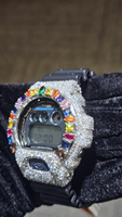 Montre de luxe pour homme G SHO Quartz ETA automatique mécanique VVS Moissanite numérique style affaires Hip Hop Iced 40mm Métal 3Bar Starspire