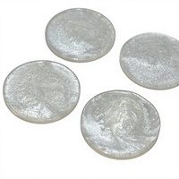 Sous-verres en résine de haute qualité, design tendance, durables, faits à la main, épaisseur personnalisable, formes variées, personnalisables, OEM disponible pour la maison