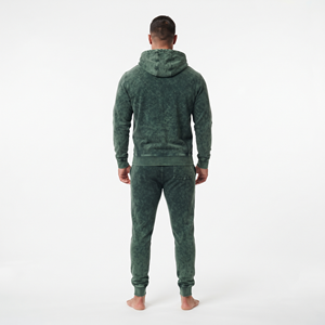 Men's Regular Size Acid Wash Hoodie Pants Set Breathable <b>Athletic</b> Tracksuit Running Fitness Casual Wear Outfit Casual Sports - Product Image 2