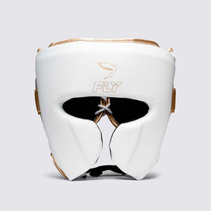 Protector de Cabeza de Boxeo de Cuero Genuino Personalizado al por Mayor para Entrenamiento y Sparring, Diseña Tu Propio Protector Facial de Boxeo - Product Image 1