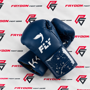Nuevos Guantes de Boxeo Modelo Fly Amarillo, Negro y Verde, Último Diseño, con Cordones y Cierre de Velcro, de Cuero Genuino - Product Image 6