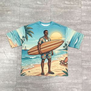 <b>Y2K</b> Streetwear Organic Cotton T-<b>shirt</b> for Men Regular Fit Printed Tees Clothing Manufacturer Custom Color & Design Men's T-<b>Shirt</b> - Product Image 4