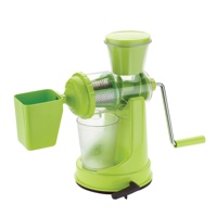 Handpers Voor Groenten En Fruit Met Stalen Handvat Oranje Juicer Handmatige Sapcentrifuge Voor Fruitsap Maker Machine Multicolor