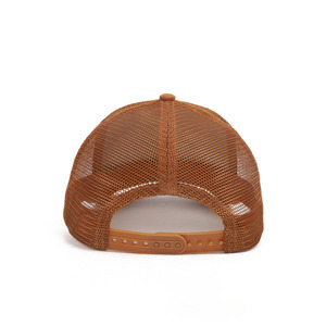 Gorra de béisbol unisex de malla de terciopelo auténtico, estilo camionero, con cierre a presión, transpirable, para verano, con visera curva, protección solar, estilo vintage, streetwear, personalizable. - Product Image 4