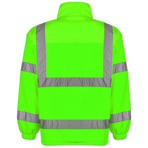 Veste de sécurité unisexe en polyester réfléchissante haute visibilité légère à prix de gros, avec logo personnalisé imprimé, confortable - Product Image 5