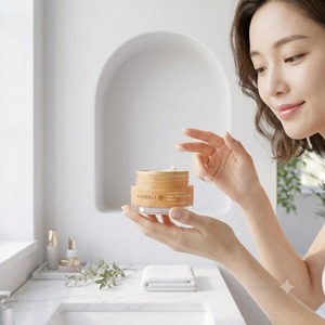 Crème raffermissante Cica Exosome, soin coréen pour une peau douce et lisse, crème hydratante pour le visage. - Product Image 1