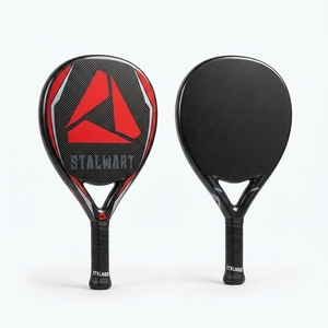 Raquette de pickleball Stalwart écologique, durable, imperméable et légère, forme standard, noyau en nid d'abeille de 13,4 mm, 40 trous, sans bordure - Product Image 6