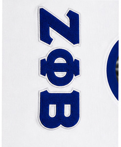 Camiseta Personalizada Zeta Phi Beta para Hombre, 100% Algodón, Cuello Redondo, Manga Corta, Secado Rápido, Letras Griegas, Ropa Casual OEM - Product Image 6