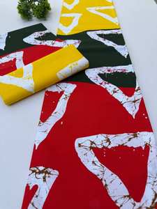 Tela de sarga 100% algodón con estampado africano de Mozambique y Ankara, a la moda, para la producción de ropa para niños - Product Image 6