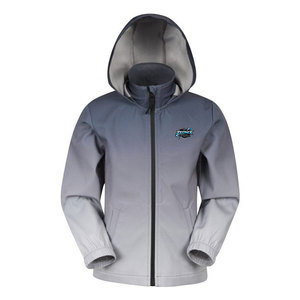 Veste d'hiver softshell à capuche de haute qualité avec logo sur le devant pour hommes, fabriquée au Pakistan, séchage rapide et respirante, personnalisable - Product Image 1