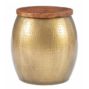 โต๊ะข้างเตียงทำจากอลูมิเนียมทำจากทองแดงสำหรับตกแต่งโต๊ะกาแฟโต๊ะข้างเตียงแบบดั้งเดิมสินค้าใหม่ - Product Image 2