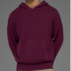 Custom Logo <b>Men's</b> Heavyweight Cotton Hoodie Loose Fit Streetwear Sweatshirt Premium Quality <b>Pullover</b> - Product Image 6