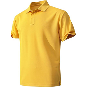 Camisa de Golf Casual con Cuello Clásico, Manga Corta, Tela Oxford Suave y Transpirable, Secado Rápido, Ajuste Cómodo para Golf y Deportes - Product Image 1