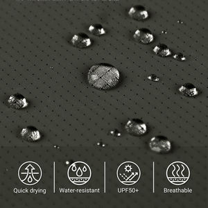 เสื้อเดินป่าคุณภาพสูงสำหรับผู้ชาย เสื้อตกปลา ระบายอากาศ แห้งเร็ว มีกระเป๋าหลายช่อง เสื้อผู้ชายสำหรับกิจกรรมกลางแจ้ง เสื้อเดินป่าสำหรับผู้ชาย - Product Image 4