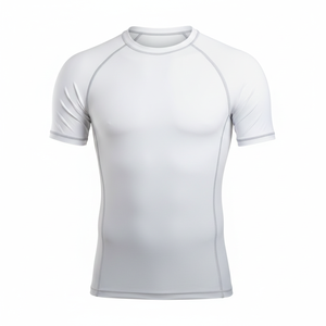 Maillot de compression sublimé personnalisé de qualité supérieure pour hommes, femmes et enfants, idéal pour le jiu-jitsu, le MMA, l'entraînement sans kimono et comme maillot de bain durable. - Product Image 1