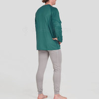 Rashguard respirant pour adulte en tissu éco-responsable Spandex/Polyester, séchage rapide, léger, manches longues, JUJITSU SPORTS, coupe classique pour homme