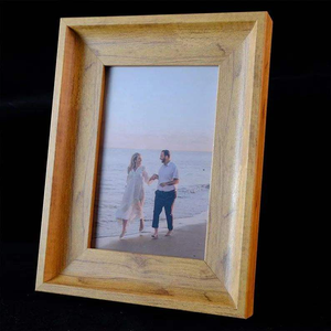 Handmade Wooden Photo <b>Frame</b> for Tabletop and Wall <b>Mounting</b> Home Decor Family-Friendly Made in India - Product Image 4