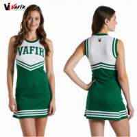 Uniforme de cheerleading OEM VAFIR pour filles et adultes, respirant, en polyester/nylon/spandex/coton/soie/latex, vente en gros