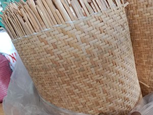 Rouleau de tressage en rotin tissé à la main, matériau en cane naturelle, motif hexagonal pour meubles et décoration - Product Image 5