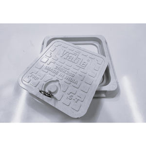 Couvercle de regard en PRV, dimensions extérieures 18 x 24, dimensions intérieures 14 x 20, pour drainage et accès aux équipements, au prix du marché - Product Image 1