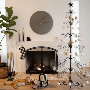 Metal indoor Christmas tree Bendable <b>branch</b> Christmas stand Pine style Christmas tree Easy installation Christmas tree - Product Image 4