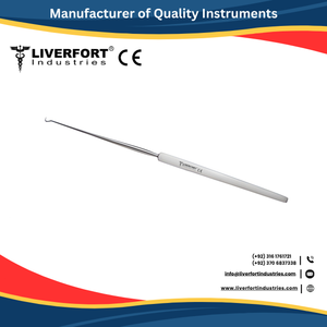 Marqueur de réduction mammaire à trou de serrure McKissock de qualité supérieure, 38 mm, pour chirurgie plastique abdominale, instrument en acier inoxydable allemand, certifié CE - Product Image 2