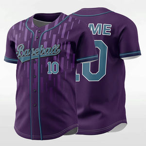 Camiseta de béisbol a rayas con botones, sublimada, uniforme deportivo para equipos deportivos, para hombres, mujeres y jóvenes, camisetas de béisbol OEM - Product Image 5