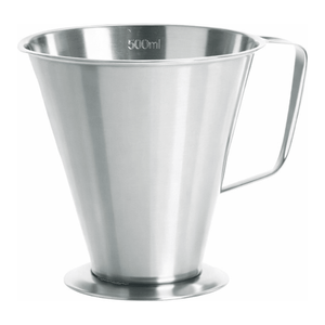 Jarra Medidora de Acero Inoxidable Bochem con Asa para Medir Líquidos en Laboratorio - Product Image 2