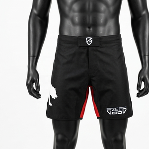 กางเกง MMA พิมพ์ลายตามสั่งสำหรับผู้ชาย กางเกงสำหรับต่อสู้แบบ Grappling  แบบ Unisex  ออกแบบเองได้ ชุดยูนิฟอร์มศิลปะการต่อสู้ กางเกงคิกบ็อกซิ่ง กางเกง UFC - Product Image 2