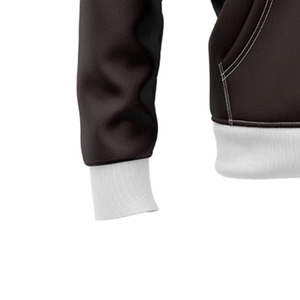 Mens Stylish Zipper Hoodies Modern Athletic Full Zip Hoodie Soft Premium Fleece Manufacturer OEM Export Supplier - Product Image 2