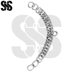 Chaîne de laisse pour cheval en acier inoxydable robuste, de qualité supérieure, durable, résistante à la rouille, facile à fixer, à pression douce et longue durée - Product Image 4