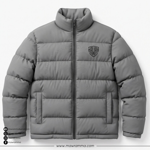 Mawra Custom Printed Puffer Jacket Men's Lightweight Winter <b>Coat</b> Quilted Outdoor Streetwear Fashion Casual Wear Wholesale - Product Image 3