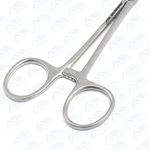 Pinza Arterial Manual Quirúrgica de Acero Inoxidable para Instrumentos Médicos, Venta al por Mayor, Pinza Arterial Dental Curva de 5.5 mm - Product Image 6