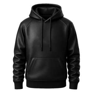 Veste en cuir pour homme, vêtements d'extérieur haut de gamme pour l'hiver, imperméable, coupe-vent, respirant, personnalisable, conçu pour la vente en gros et l'exportation de vêtements - Product Image 2