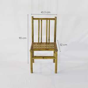 Wholesale <b>Bamboo</b> Folding Chair with Cushion Solid Frame Weather Resistant Outdoor Indoor Seating Durable Lightweight Furniture - Product Image 6