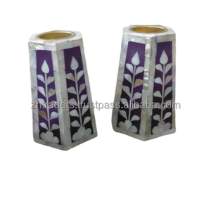 Brûleur d'encens moderne en résine et nacre Porte-encens de luxe Idéal pour la décoration de la maison, les célébrations du Ramadan et l'Aïd - Product Image 3