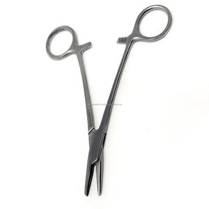 Reusable Stainless Steel Mayo Hegar Needle Holder 5.5 Inch Serrated Surgical Dental Instrument <b>Set</b> Class I CE ISO Certified OEM - Product Image 1