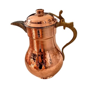 Jarra de cobre casera para agua potable y almacenamiento Jarra de agua de cobre de alta calidad hecha a mano por World Craft IMPEX - Product Image 1