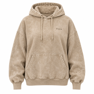 Sudadera con Capucha para Mujer, Estilo Deportivo, Lavado Ácido, Logotipo Frontal, 100% Algodón Suave, Prenda Deportiva para Uso Diario, Destacada - Product Image 2