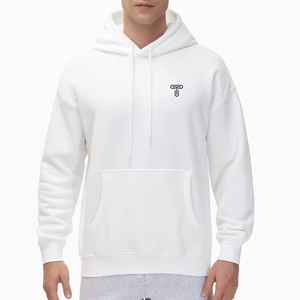 Sweat à capuche en molleton de haute qualité avec logo personnalisé pulls à capuche en coton vêtements décontractés avec logo imprimé pour hiver printemps sweats à capuche - Product Image 3