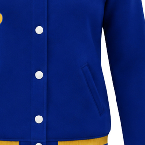 เสื้อแจ็คเก็ตบอมเบอร์ลำลองผ้าซาตินสำหรับผู้หญิง Sigma Gamma Rho แบบซิปด้านหน้า แขนยาว เสื้อผ้าแฟชั่นสำหรับชมรมนักศึกษากรีก OEM ODM - Product Image 5