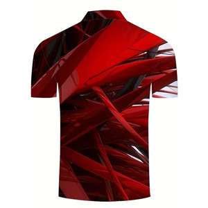 Chemises polo personnalisées pour hommes, impression par sublimation, vente en gros, marque privée, polos de sublimation, chemises professionnelles d'usine personnalisées - Product Image 2