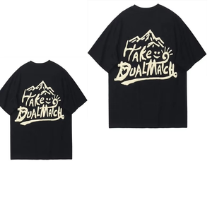 Camiseta Personalizada de Gran Tamaño para Hombre, Estilo Urbano, 100% Algodón, Tela Gruesa de Lona, Transpirable, de Secado Rápido, con Diseño Gráfico Personalizado, Estilo Vintage - Product Image 5