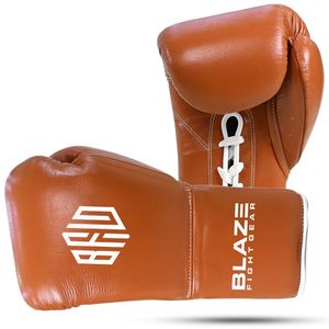 Premium Lace Up Boxing Gloves Genuine Leather Neoprene <b>Foam</b> <b>Padding</b> for Sparring Training Competition Custom Logo OEM Manufactur - Product Image 2