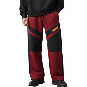 Pantalones Deportivos de Lona de Algodón para Hombre, Estilo Holgado, Rectos, Transpirables y Ecológicos - Product Image 6