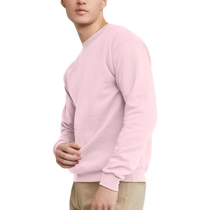 Sweat-shirt à col rond en polaire pour homme, disponible en grandes tailles, confort premium, sweat-shirt léger en mélange de coton, pull décontracté - Product Image 4