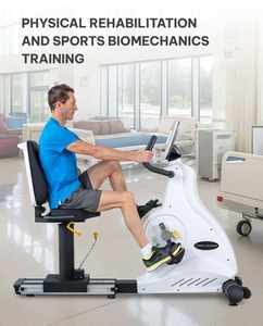 Bicicleta de Ejercicio Reclinada Comercial con 32 Niveles de Resistencia Magnética y Pantalla Táctil para Rehabilitación de Personas Mayores - Product Image 2